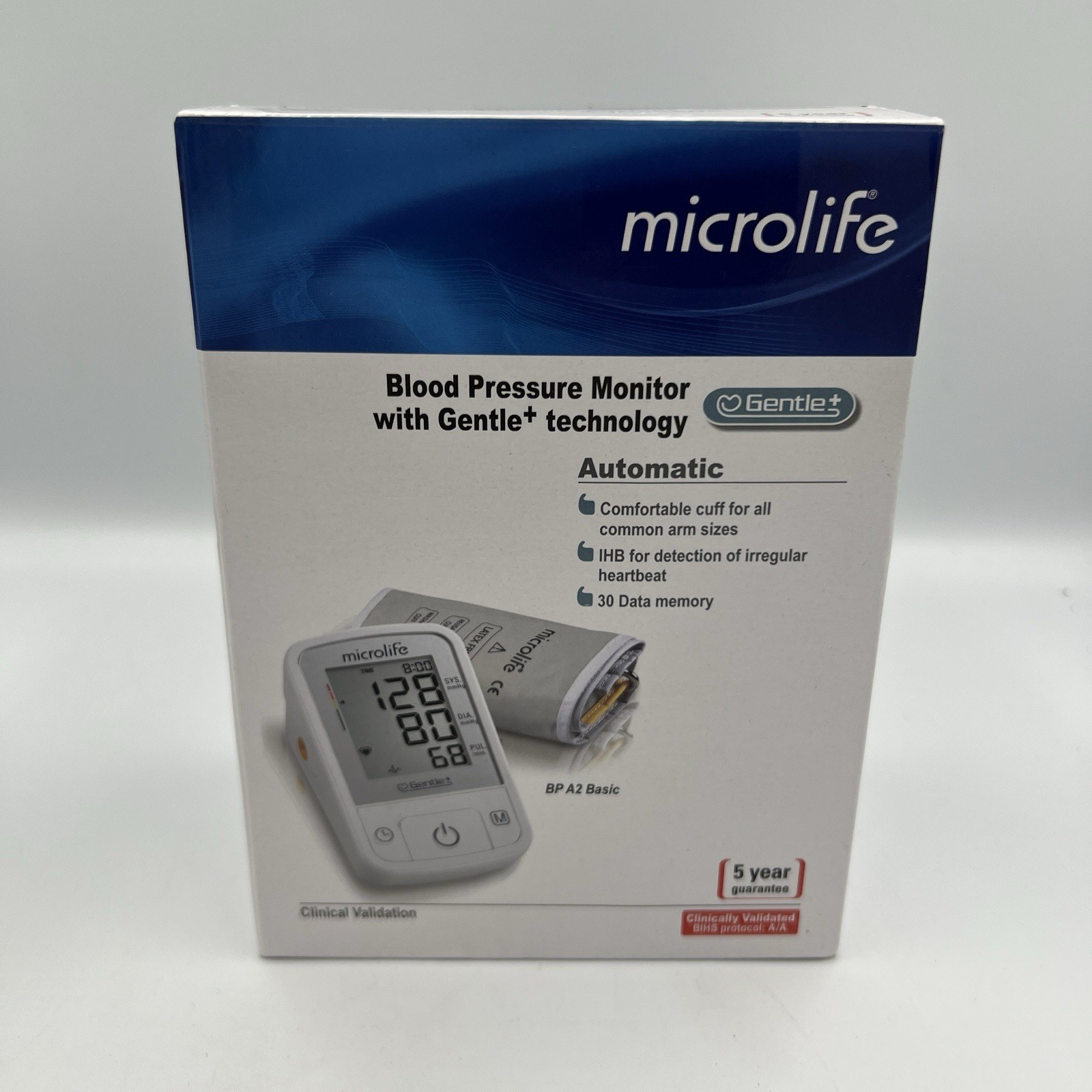 Microlife Blood Pressure/Pulse Monitor BP A2 Basic Portable Automatic Upper Arm