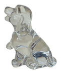 Vintage Glass Cocker Spaniel Dog Figurine 3" Princess House Pets Lead Crystal — photo 3