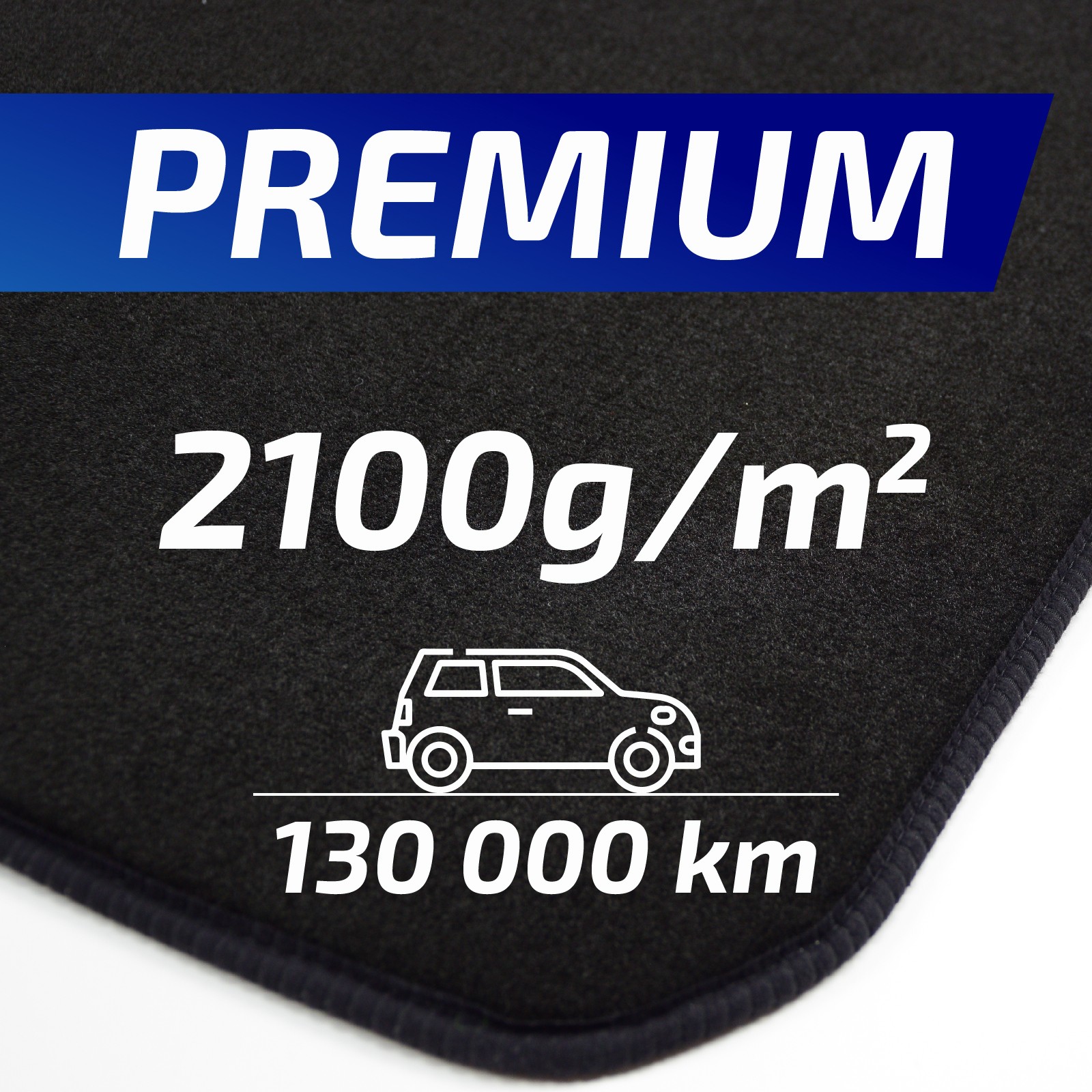 Tapis de sol en velours premium compatible avec Dongfeng Shine E3 2019