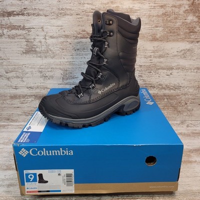Columbia Bugaboot III XTM Men's Waterproof 600G Insulated Boot, Black Size 9