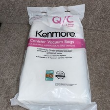 Kenmore 53292 6 Pack Type Q HEPA Vacuum Bags for Canister Vacuums