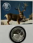 Bigfoot Buck Utah Hunting Club Proof Rare Coin 1 Troy Oz .999 Fine Silver Round