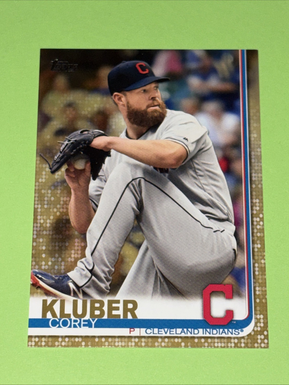 2019 Topps #336 Corey Kluber Gold #/2019