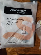 Shapermint Essentials All Day Every Day Scoop Neck CAMI Size XL , WHITE