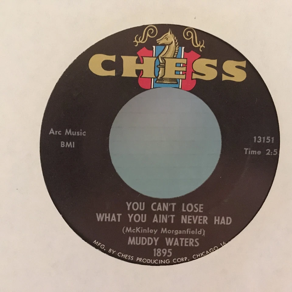 MUDDY WATERS: the same thing / you can't lose what you ain't never had CHESS 7" - Imagem 2 de 2
