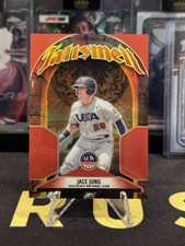 2026 Panini Stars & Stripes Talisman Prizm /199 Jace Jung #13 Collegiate US