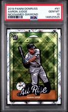 2019 Panini Donruss - Nicknames Aaron Judge #N1 Diamond