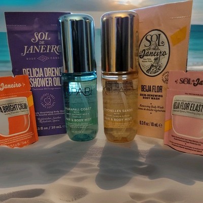 Sol de Janeiro-Seychelles Sands & Kaanapali Coast Hair & Body Mist 1 Oz EA+BONUS