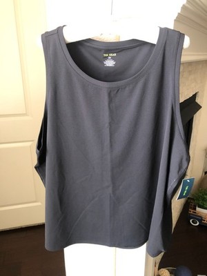 NWT Tek Gear Black Textured Sleeveless Top - Size 3X