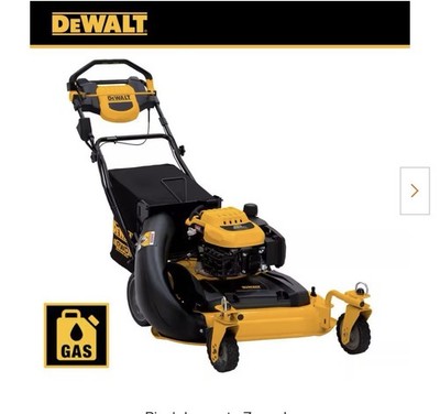 DEWALT 28 in. 224cc E-GOV e 3-in-1 Gas RWD Self-Propelled Lawn Mower