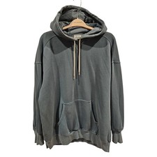 OFFLINE by Aerie Womens Oversized Fleece Hoodie Blue L Large Pullover