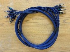 8 Way Jack/Jack 3m Multicore Loom