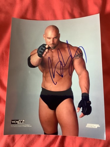 BILL GOLDBERG SIGNED 8x10 PHOTO RARE WWE WWF WCW WRESTLEMANIA AUTO COA