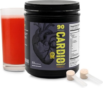 Cardio Miracle Nitric Oxide Supplement 90 Servings - Beet Root Powder with L-A