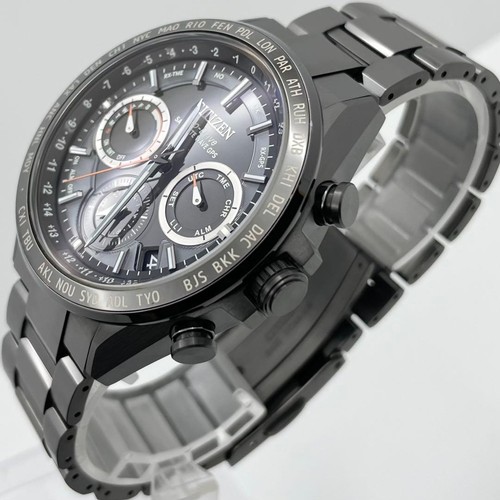 Citizen Attesa CC4014-62E Eco-Drive Satellite Noir Titan Solaire Montre Hommes - Photo 5 sur 10
