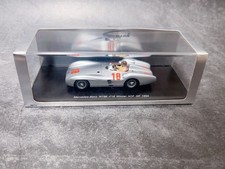 Spark 1/43 Mercedes W196 #18 France GP Silver Winner Model Car New