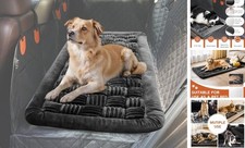 Backseat Pet Bed Mat, Dog Bed for Cars, Fit for Backseat Extenders, Car Seat