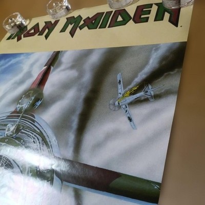 IRON MAIDEN ACES HIGH Poster 1985 Original Derek Riggs Funky | eBay