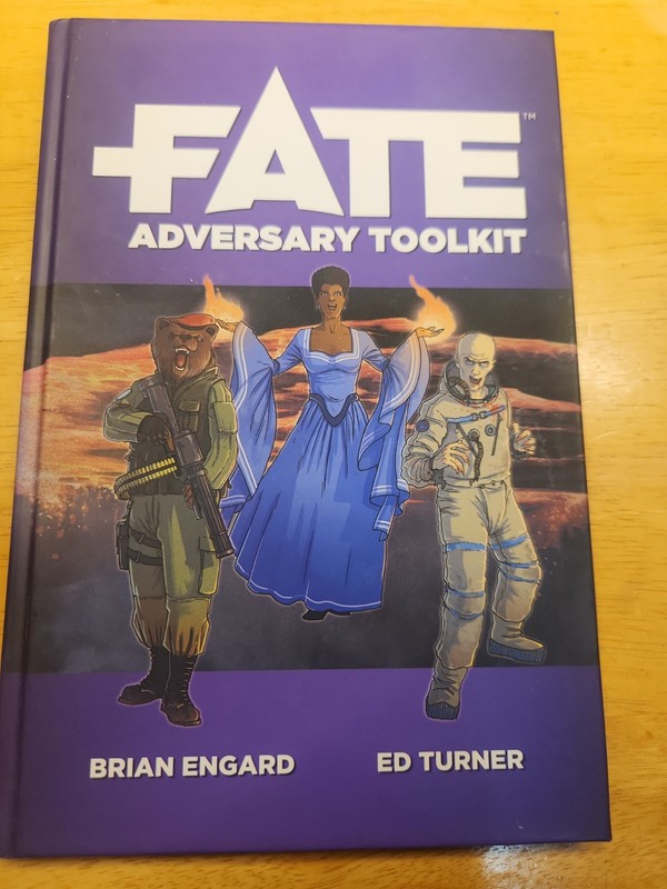 Evil Hat RPG Fate Adversary Toolkit VG+/NM