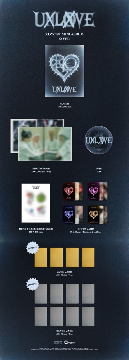 XLOV UXLXVE 1st Mini Album Photobook Ver. | eBay