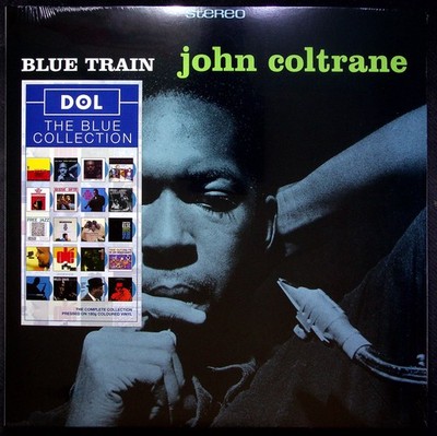 John Coltrane Blue Train Lp Vinyl Limited Blue Edition Sealed Jazz