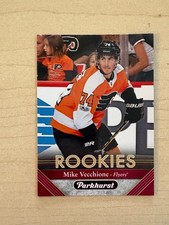 2017-18 Parkhurst Red #262 Mike Vecchione - Philadelphia Flyers