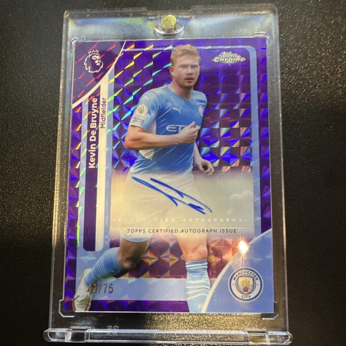 Topps Chrome Premier League 2025-26 Kevin de Bruyne #CA-KDB for