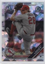 2019 Bowman Chrome Draft Sapphire Edition Tony Locey #BDC-70 16yh