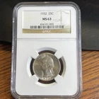 1932 P Washington Quarter NGC MS63 (Key Date)