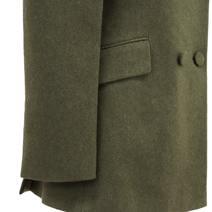 GIVENCHY Tailored Jacket Double-breasted Wool Fla… - image 3