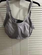 SYROKAN Womens Max Control Underwire Sports Bra High Impact Plus Size 42E