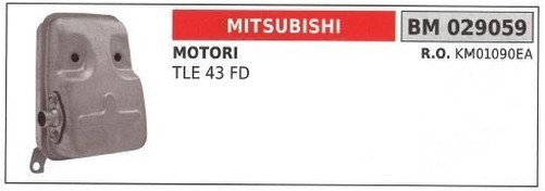 Marmitta Mitsubishi Hecke-SchneidgeräTe Tle 43FA 029059-image