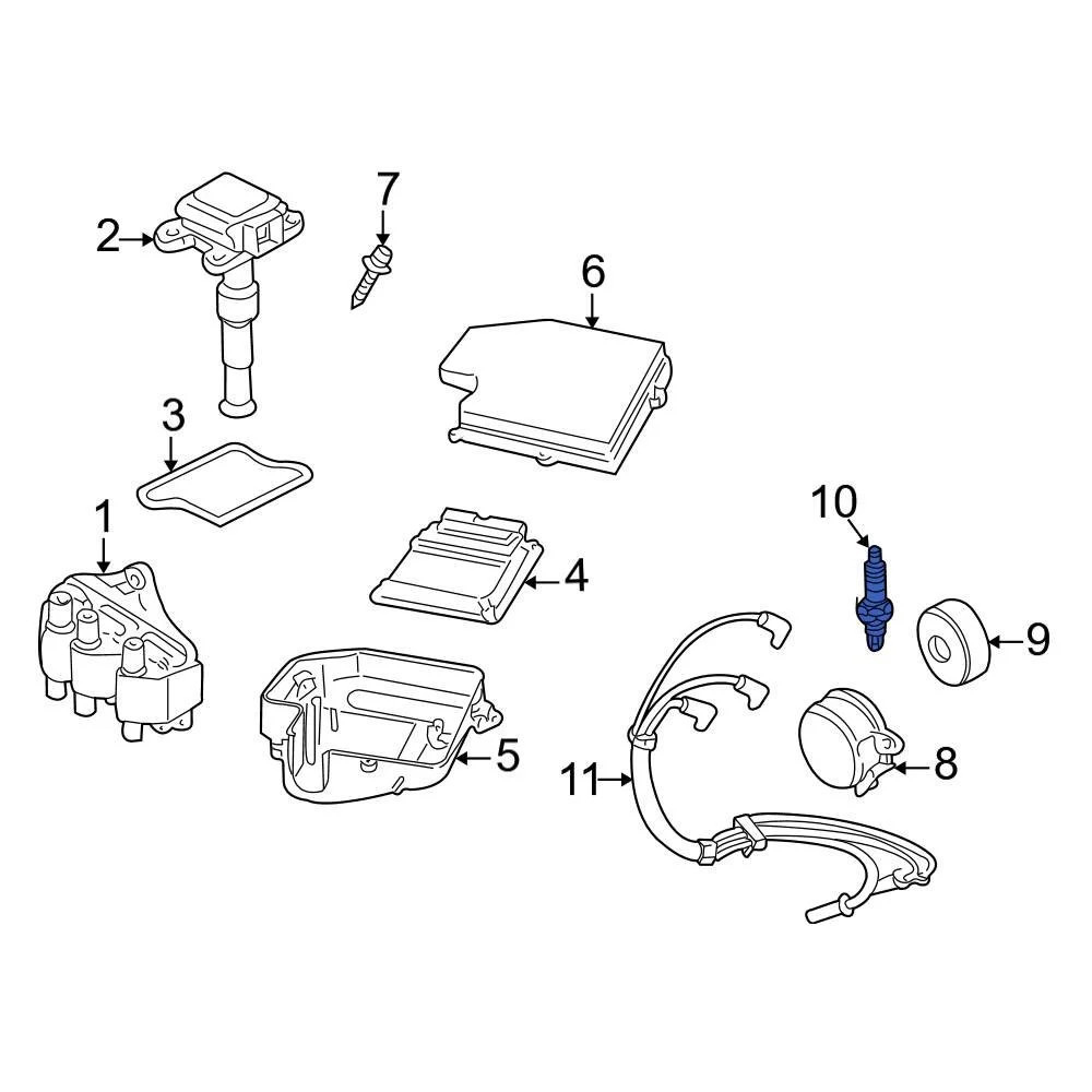 For Audi S4 2002 Audi Spark Plug