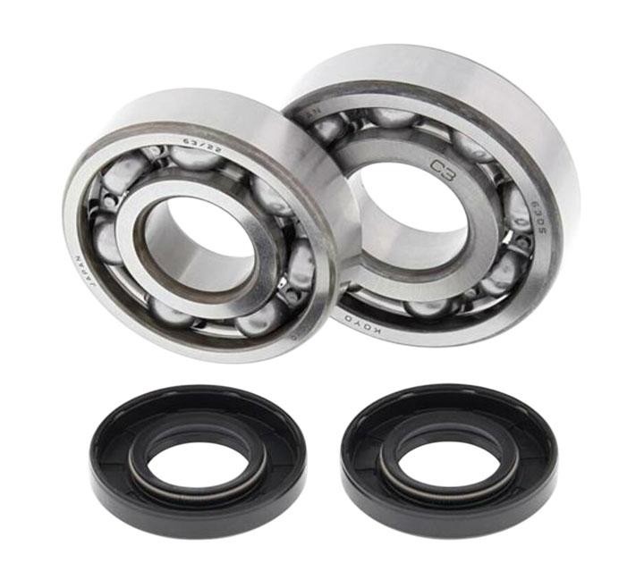 Roulements vilebrequin All Balls de précision et joints spi premium pour Kawasaki 125 KX 85-87