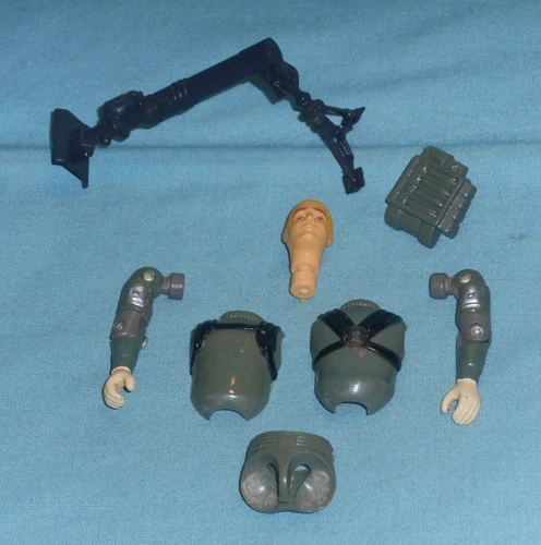 G.I. GI JOE gijoe SHORT FUZE BODY PARTS + WEAPONS LOT waist arms mortar FREESHIP
