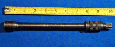 Matco Tools CX10KL 1/2'' drive 10'' long locking impact extension