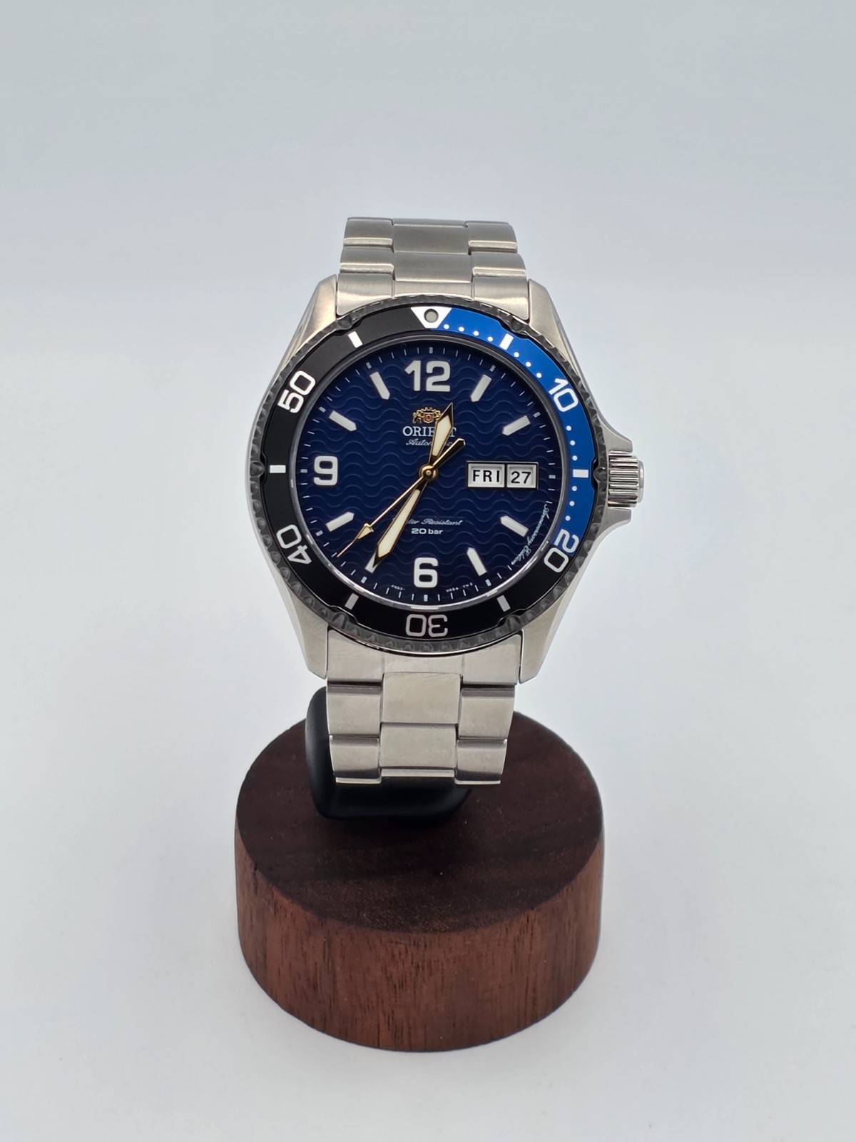RA-AA0822L19B Crystal Blue Orient Edition Sapphire Automatic Dial Men Limited - vintagewatches.pk
