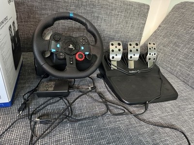 Logitech G29 Driving Force Rennlenkrad, Schwarz, PC/PS4/PS5, inkl. Pedale