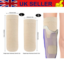 S/L Gel Amputee Sock Prosthetic Stump Shrinker Leg Accessory Prosthetic Sock UK