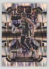 2024 Select WNBA Concourse Silver Flash Prizm Aaliyah Edwards #36 Rookie RC zu8