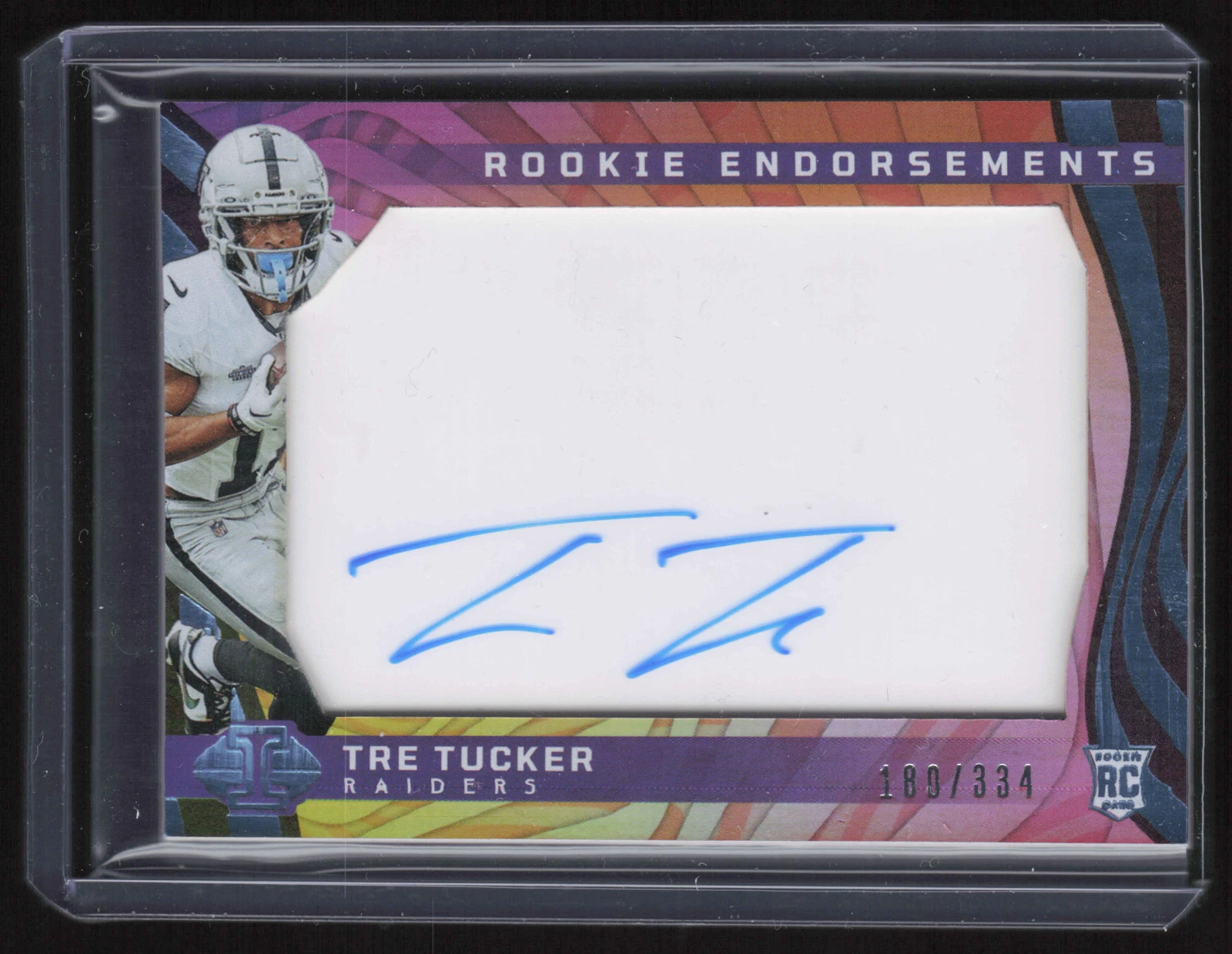 Tre Tucker trading card