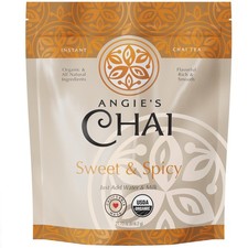Sweet Spicy Organic Instant Chai Tea Powder - Made in USA, Delicious Spiced...
