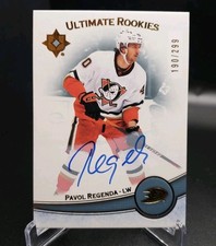 Pavol Regenda 2022-23 UD Ultimate Collection Rookies Auto/299 #125