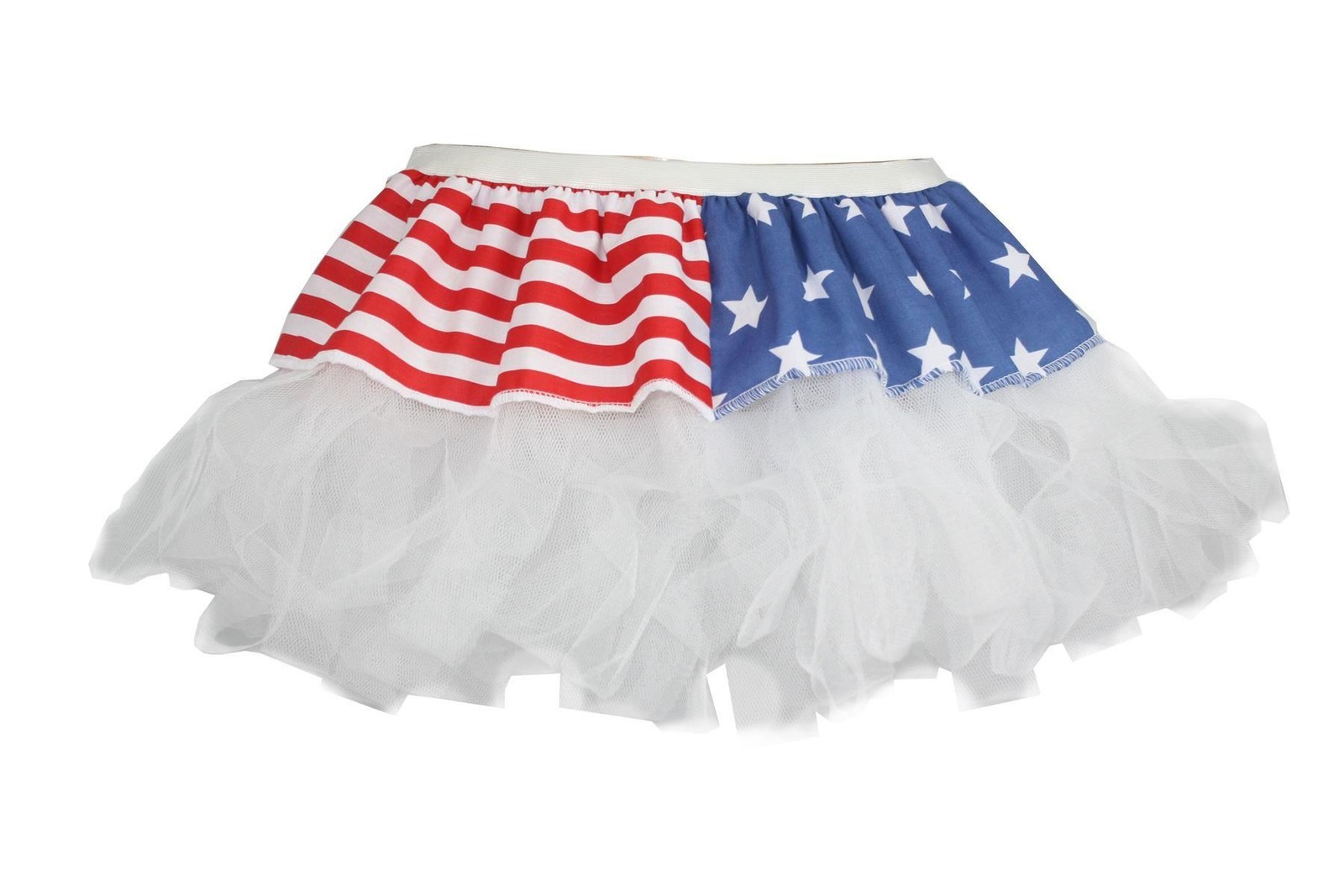 Adults USA National Flag 4th July Independence Day Tutu Skirt Fancy Dress