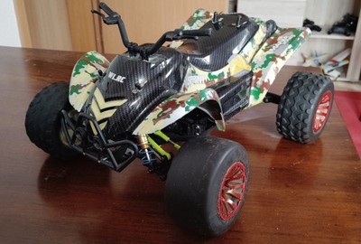 RC-Quad 1:12 Wltoys Buggy 12427-A inkl. Tuning, 2x Lipos