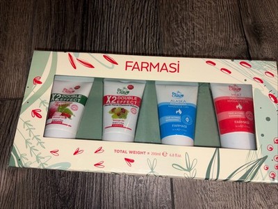 Farmasi Get Relax Massage Gel 4 Pack 1.7oz Each Paprika/Alaska/Heat/Pferde