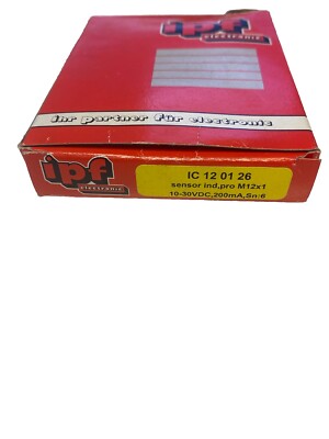Ipf Electronic IC120126 Sensor