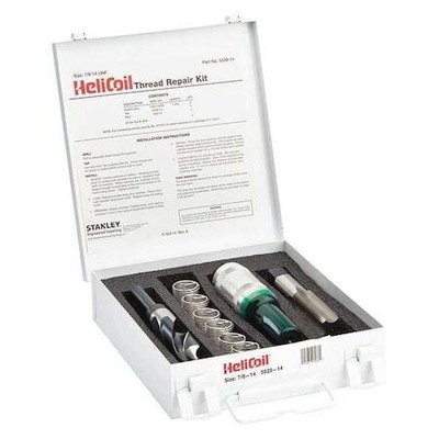 Stanley Engineered Fastening 5528-14 Free-Running Helical Insert Repair Kit,