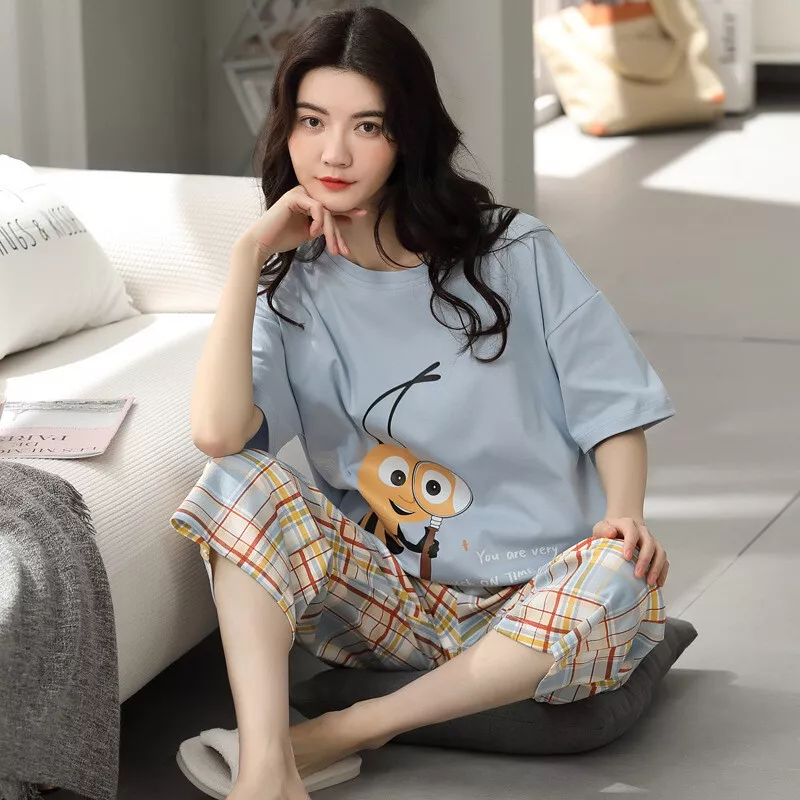 Women's pajama online sets capri