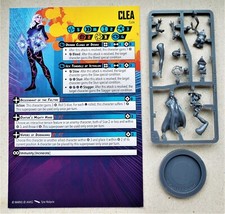 Marvel Crisis Protocol Clea w/ Rules Card Base NO Tokens Tactics Cards Strange